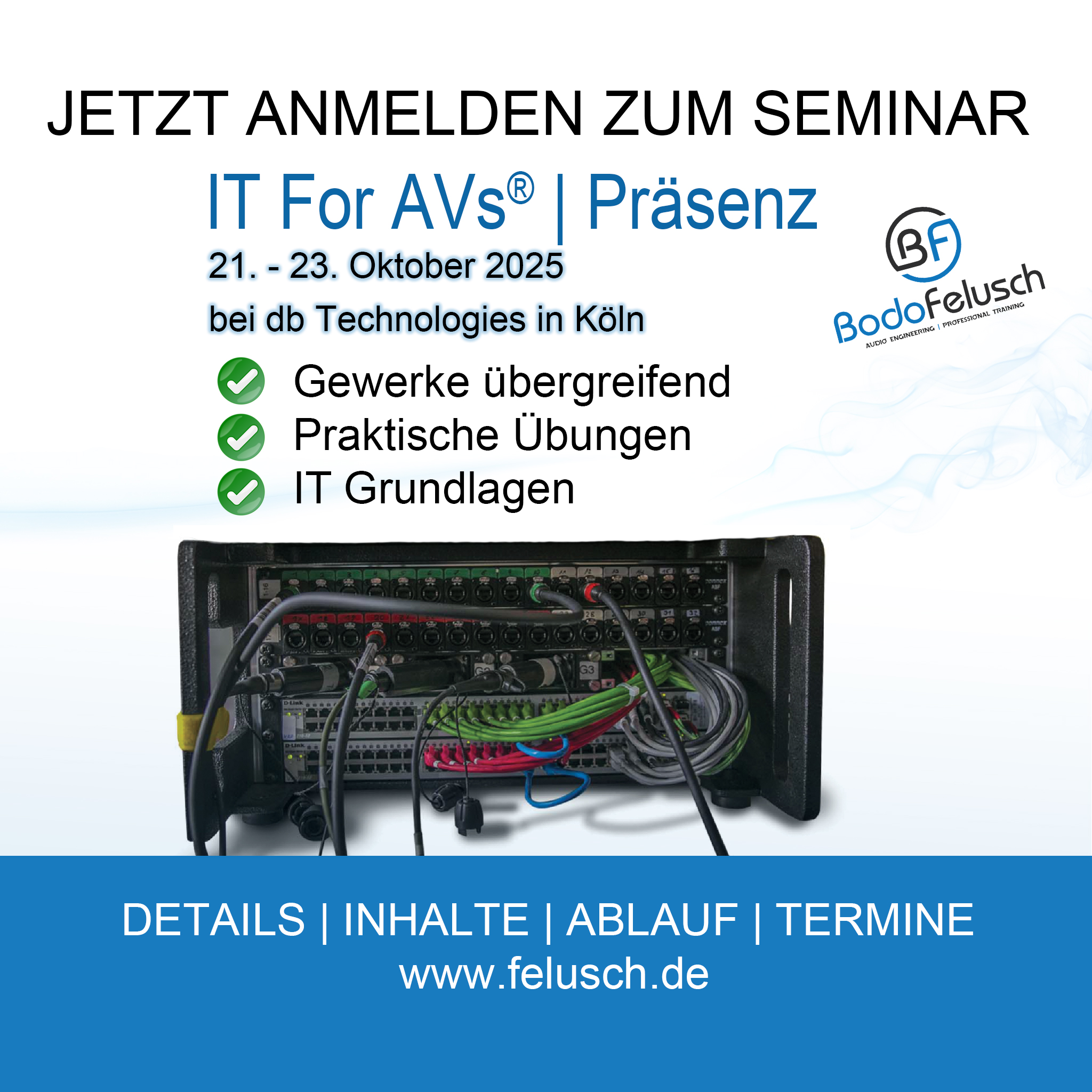IT For AVs® | Präsenz
